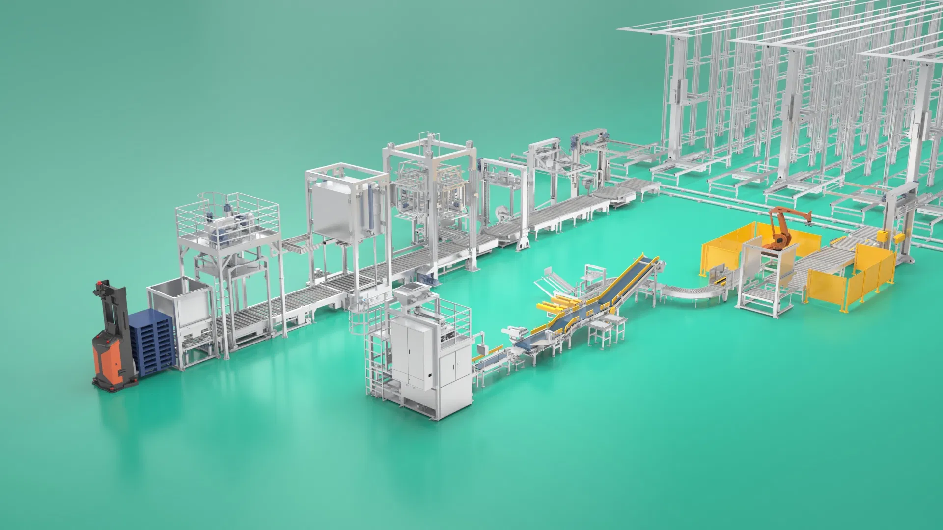 Smart Gravity Feed Pouch Packing System for Customized Packaging