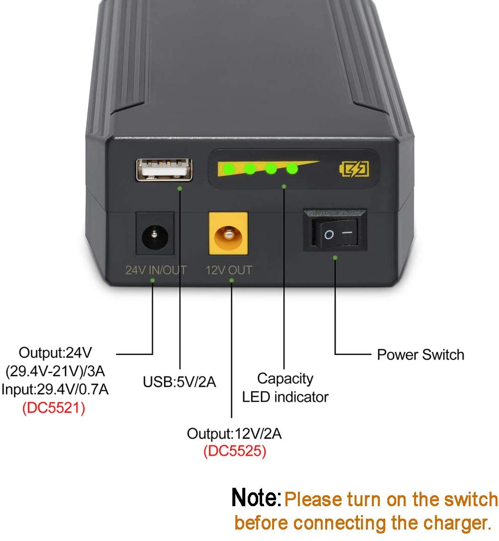 Wholesale 25.9v 3200mah Dc 24v China Backup Mini Dc Ups Cctv Power Supply Rechargeable Battery for Solar Systems 24v