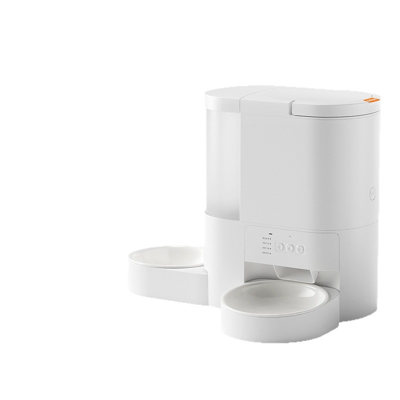 Automatic Pet Feeder With 1080P Camera Night Vision for Cats Dogs Multi Pet Home Indoor Feeding Management