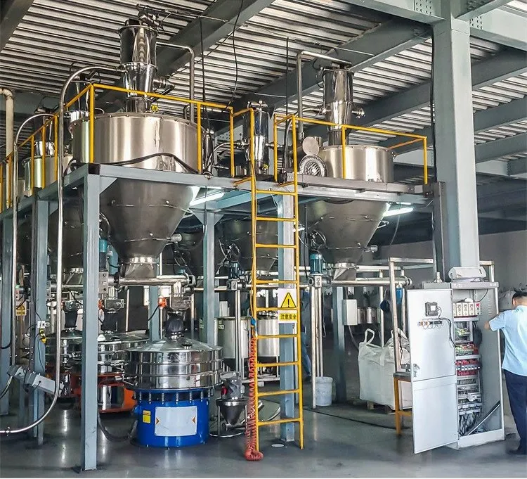 Food Powder Bulk Bag Vacuum Transport System