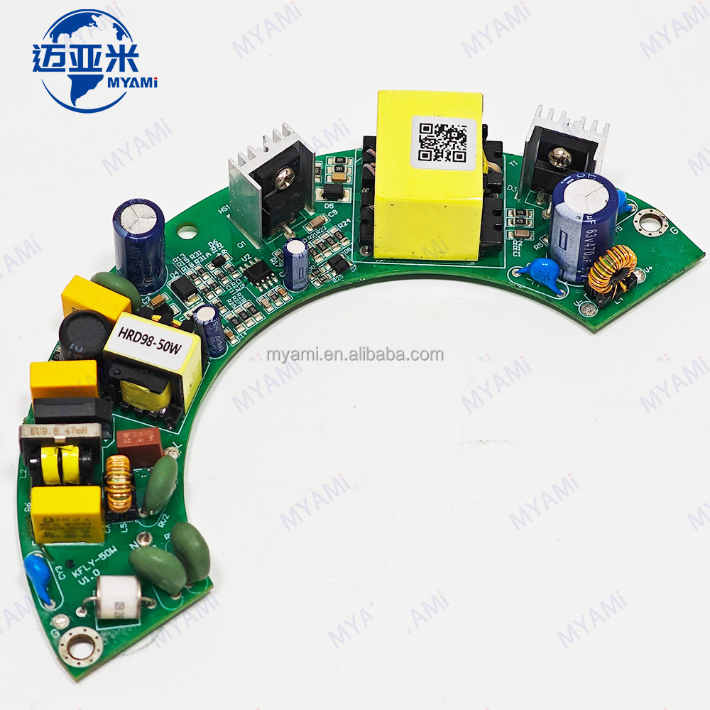 Factory Price 50W 39V 1.2A  25-45V LED Power Supply Board 180-255V AC Input LED Driver Board LED DC Power Supply Module