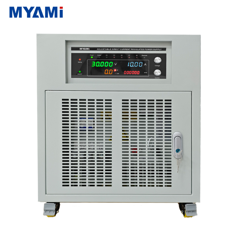 MYAMi 400V 1200V 1500V High Voltage High Power Cabinet DC Power Supply Adjustable 20A 30A 80A 100A Programmable High Precision