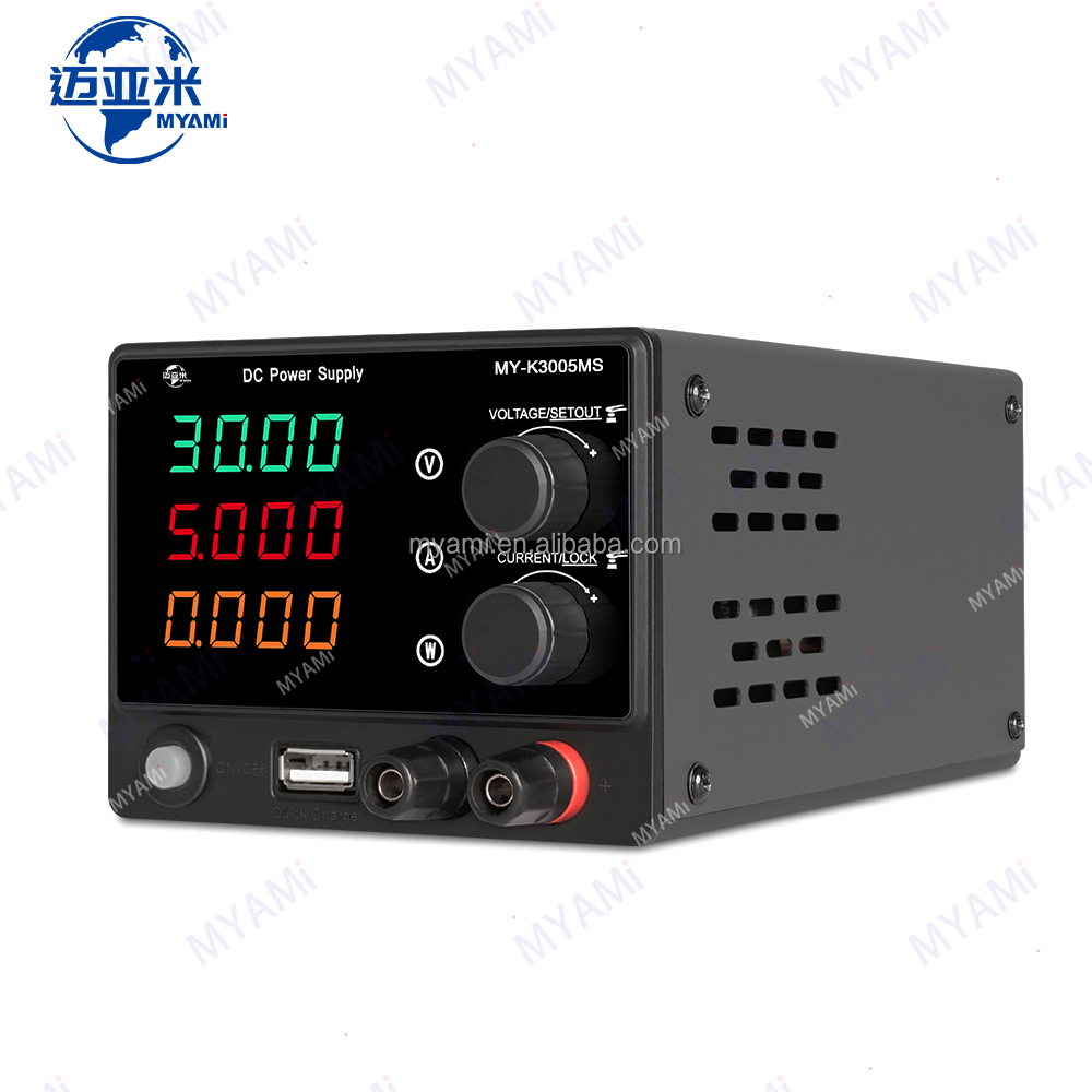 MYAMi 300W Dc Regulated Power Supply 0-30V 0-5A Variable Laboratory Power Supply Short Killer for Mobile Phone Repair MY-K3005MS