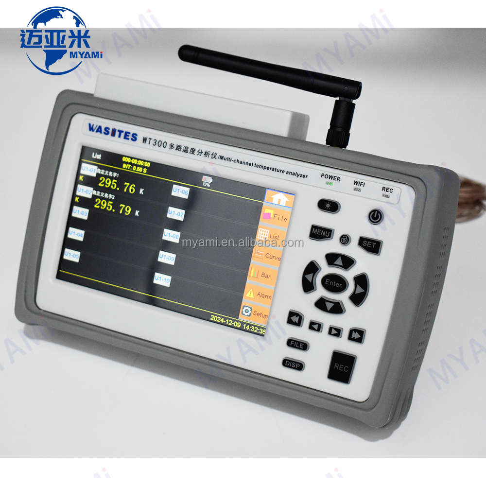 Digital Multi Channel Temperature Data Logger 10 Channels Max 40 Channels High Resolution Wifi Contact Temperature Measurement