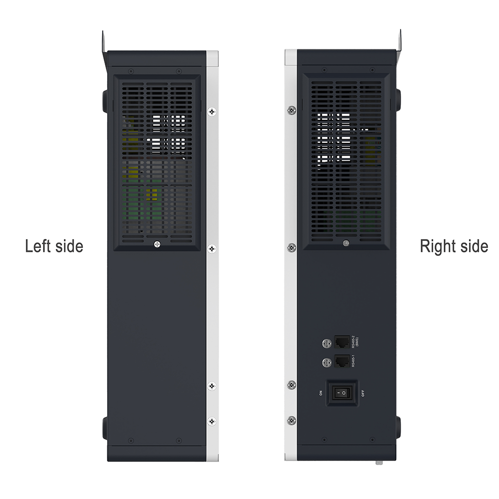 MYAMI 6.3kW High Frequency On/Off-Grid MY-ES6300US 120A MPPT 48V Hybrid Solar Inverter with Lithium Battery for Solar Systems