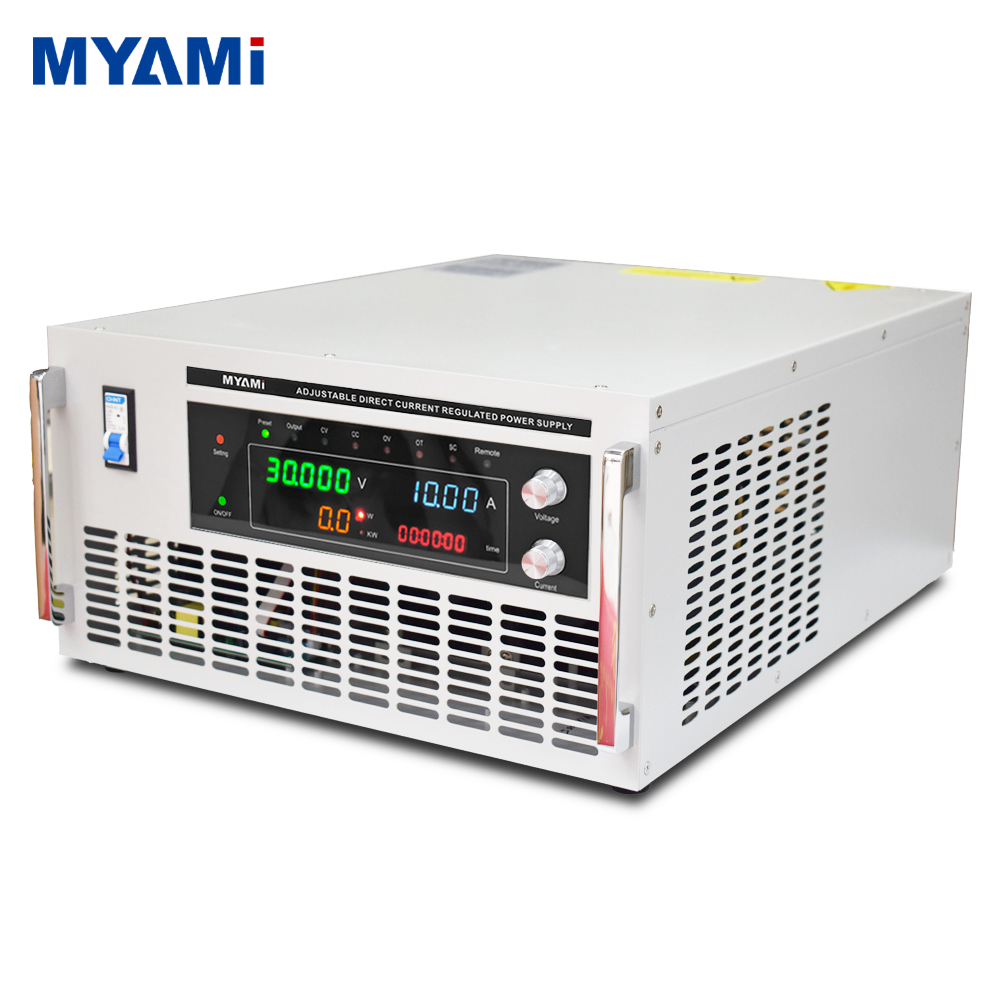 MYAMi 6V 10V 15V 20V 450A 500A 600A 700A 800A High Current High Power Rack Mounted DC Power Supply Adjustable 5 Digital Display