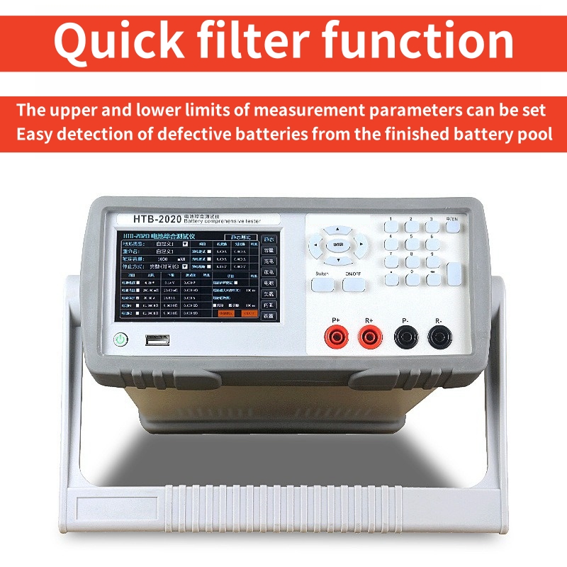 Battery Tester Battery Capacity Internal Resistance test High-Precision Battery Tester Can Be Charged and Discharged