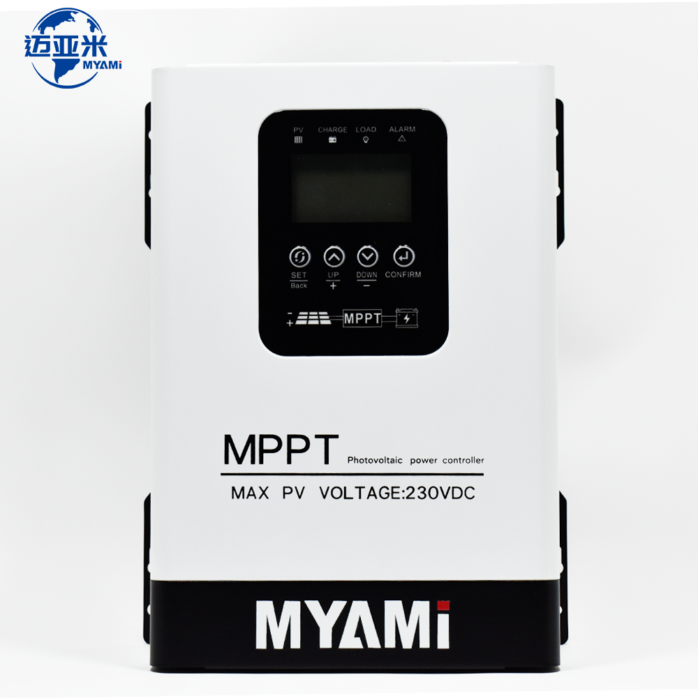 MYAMI 120A 60A 30A MPPT Solar Charge Controller 12V-96V 48V Max 230V PV Input High Efficiency Solar Charger for LiFePo4 Battery