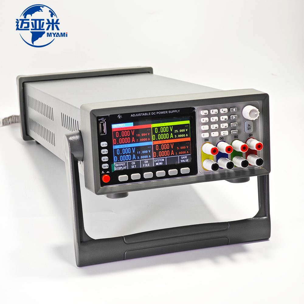 MYAMi Multi-channel Programmable Linear DC Power Supply Adjustable 30V3A*2 6V5A*1 Triple Channel Laboratory DC Power Supply