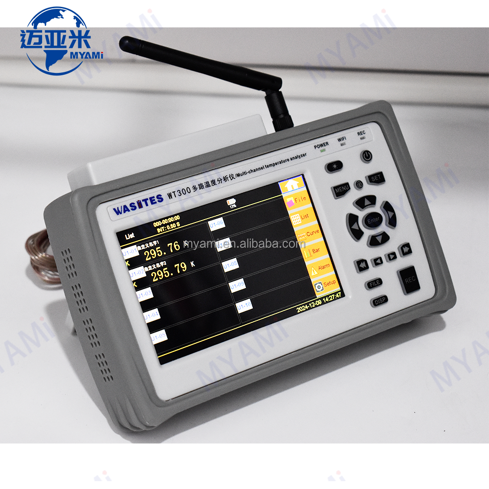 Digital Multi Channel Temperature Data Logger 10 Channels Max 40 Channels High Resolution Wifi Contact Temperature Measurement