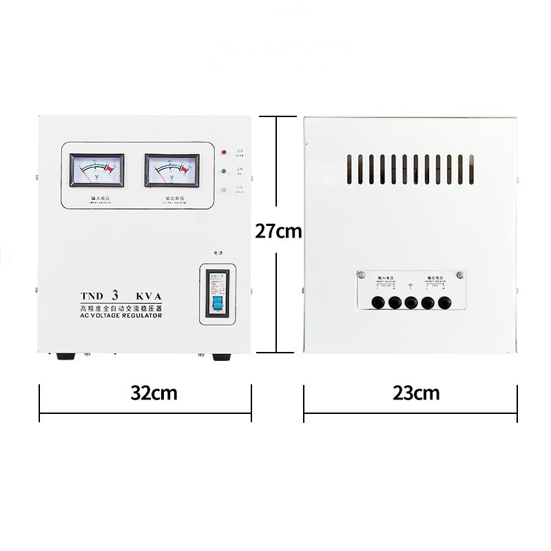 Stabilized Voltage Output 220V Single Phase 3KVA 5KVA 10KVA 15KVA 20KVA 30KVA 40KVA 50KVA 60KVA SVC Automatic Voltage Stabilizer