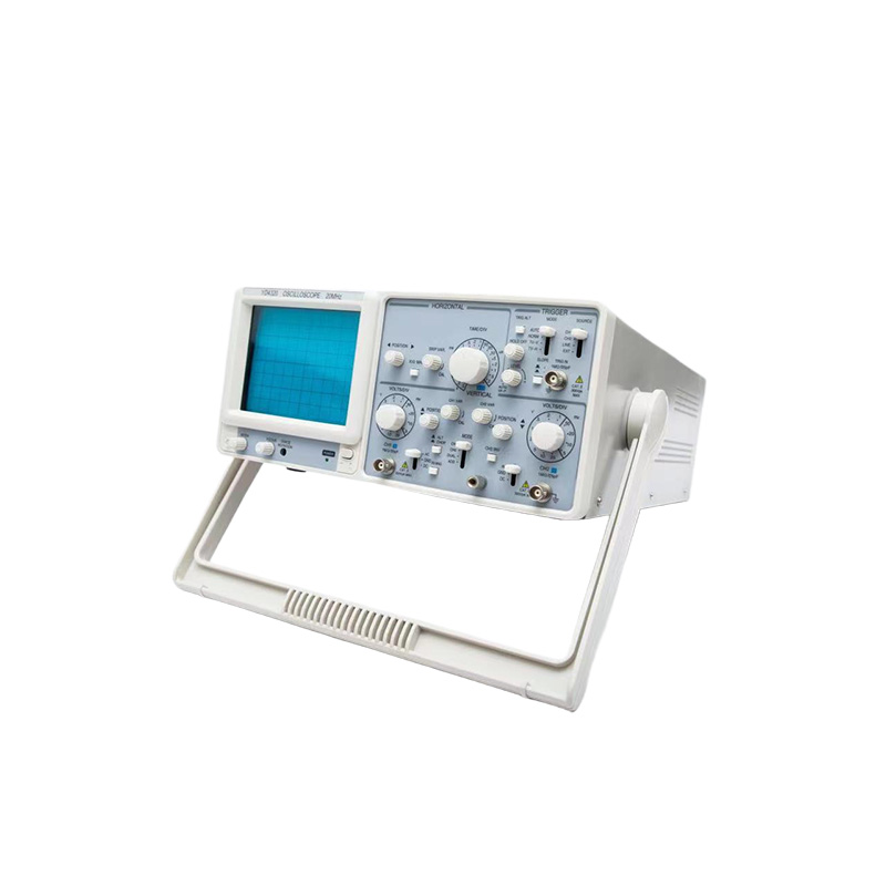 MYAMI 20MHZ Laboratory Analog Oscilloscope Dual Channel Analog Oscilloscope Portable Analog Oscilloscope