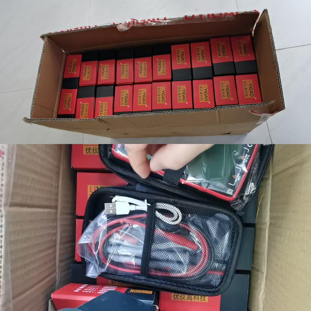 High Precision Full Screen Display Rechargeable UA188B Intelligent Recognition Multifunctional Anti Burn AC/DC test Multimeter