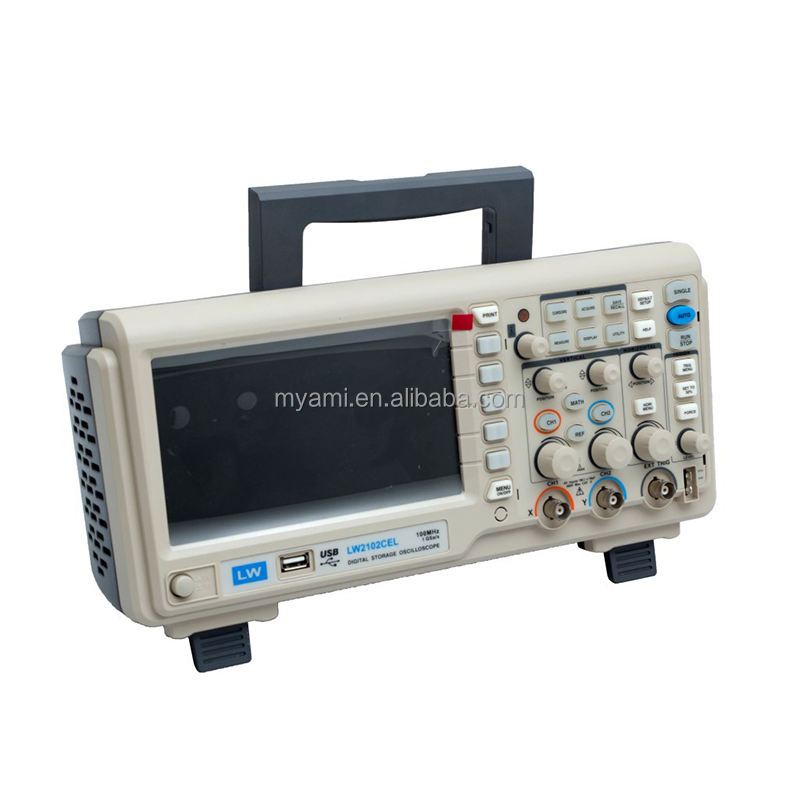 MYAMI Desktop Storage 100MHz Oscilloscope Bandwidth 1GS/s Sample Rate USB Communication Digital Oscilloscope