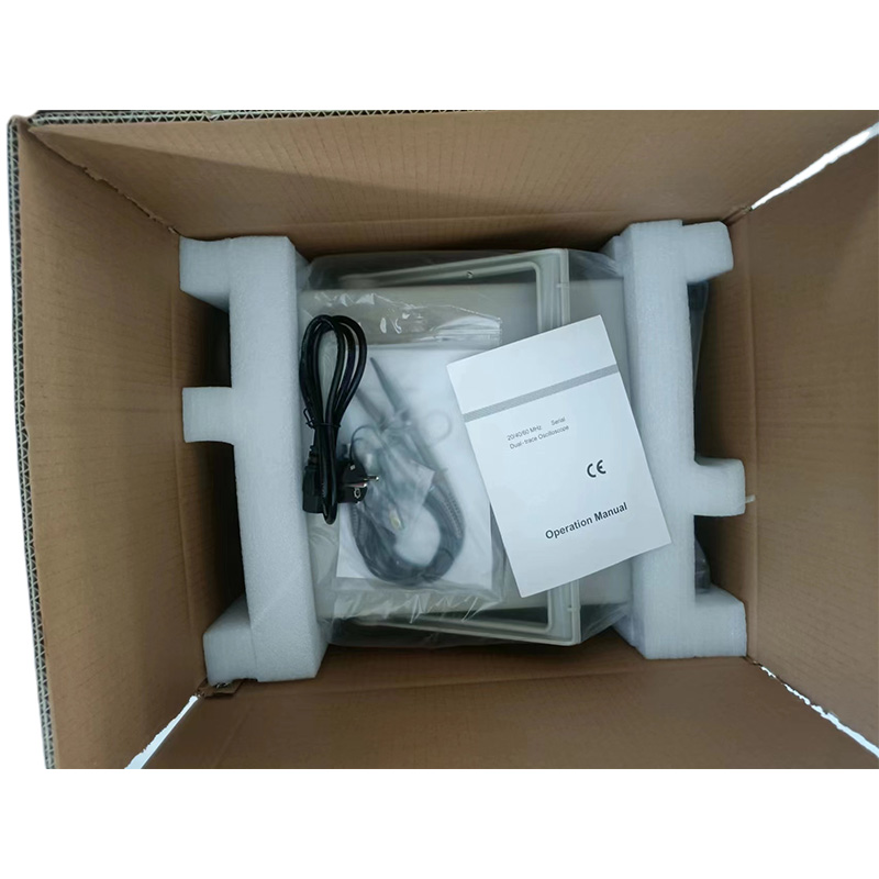 MYAMI Dual Trace Teaching Oscilloscope 20MHz 2 Channels Teaching Instrument, Physics Electromagnetic Electronic Instrument
