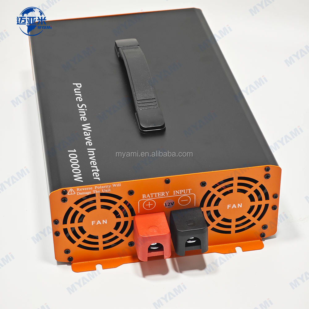 MYAMi 2200W 2000W 4000W PURE SINE WAVE Power Inverter 12V 24V 48V 60V 72V DC to AC Converters LCD Display for Home/RV/Car