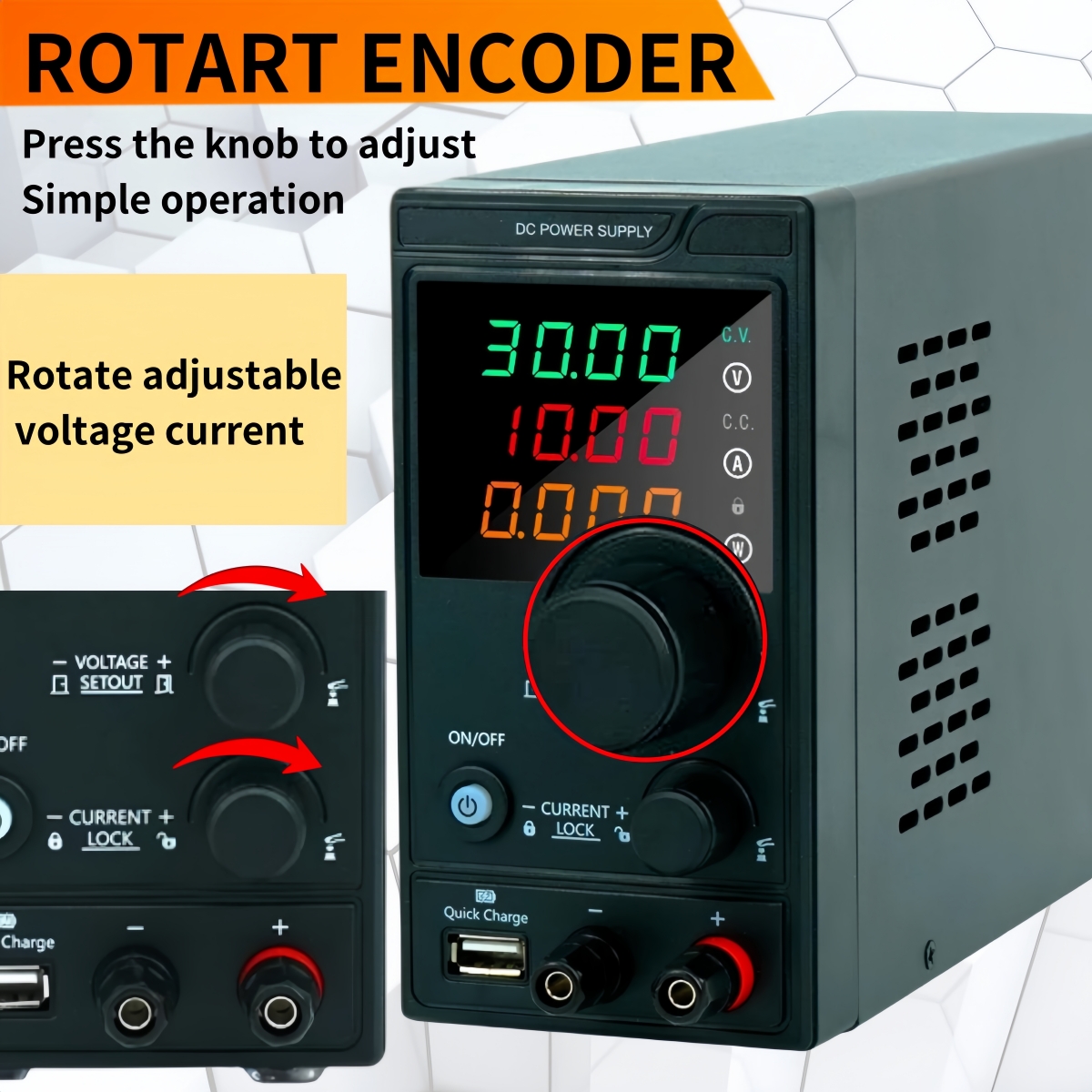 MYAMI 30V 10A/60V 5A/150V 2A/120V 3A/30V 5A  150W 300W Bench Power Supply Dc Regulated Power Supply for Phone Repair