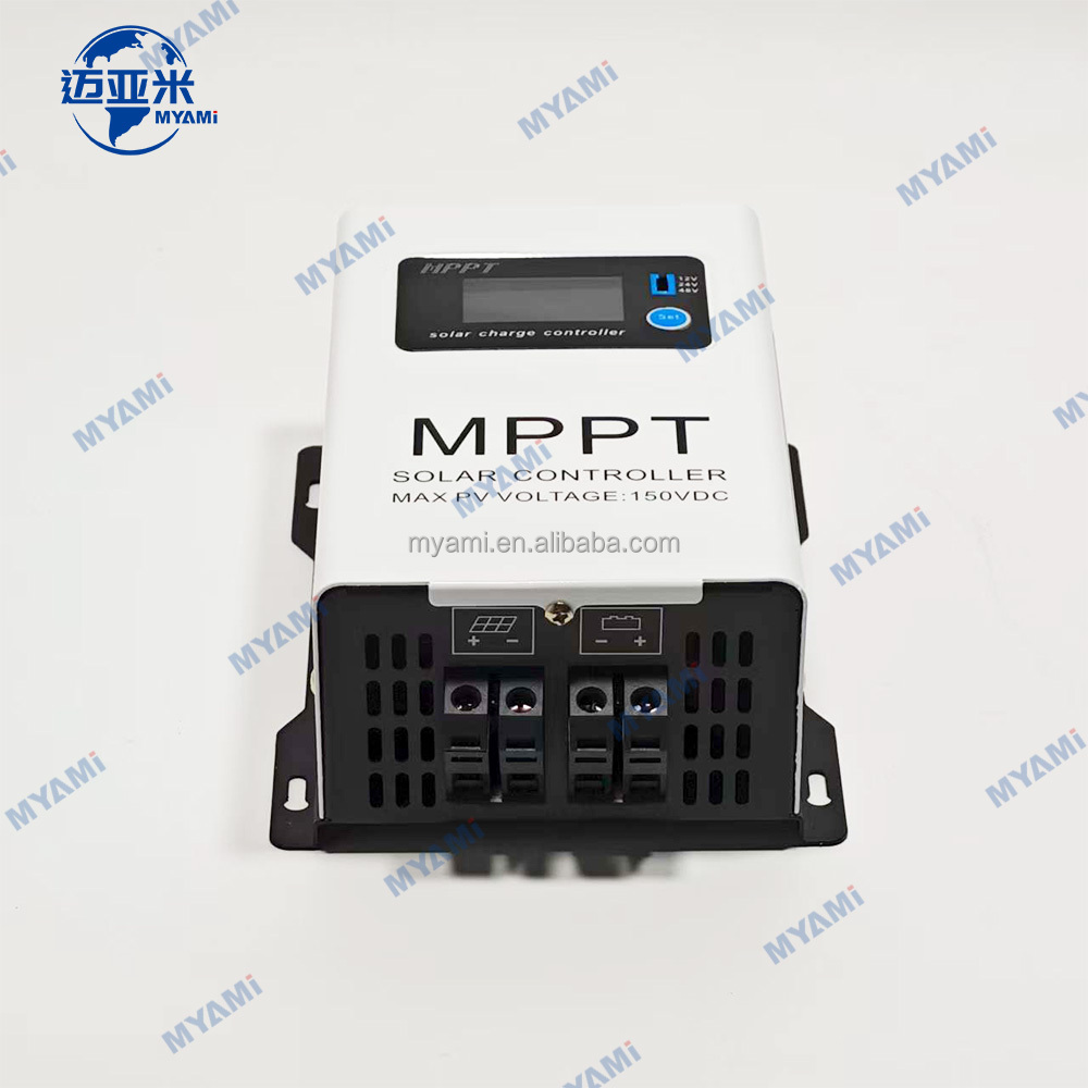 Hot Selling MYAMi 30a True MPPT Not PWM Solar Buck Charge Controller 12V 24V 48V Adjustable Max 150V PV Input for Off-grid Solar