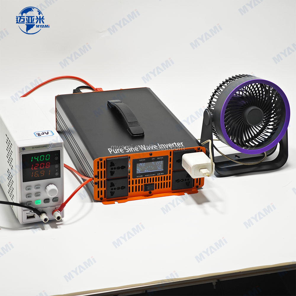 Top Selling MYAMi 10000W 6000W 5000W 3000W 2000W 1000W Pure Sine Wave Power Inverter Dual Output 12V/24V/48V to 110V/220V Home