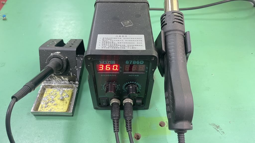 MYAMI soldering station for PCB assembly