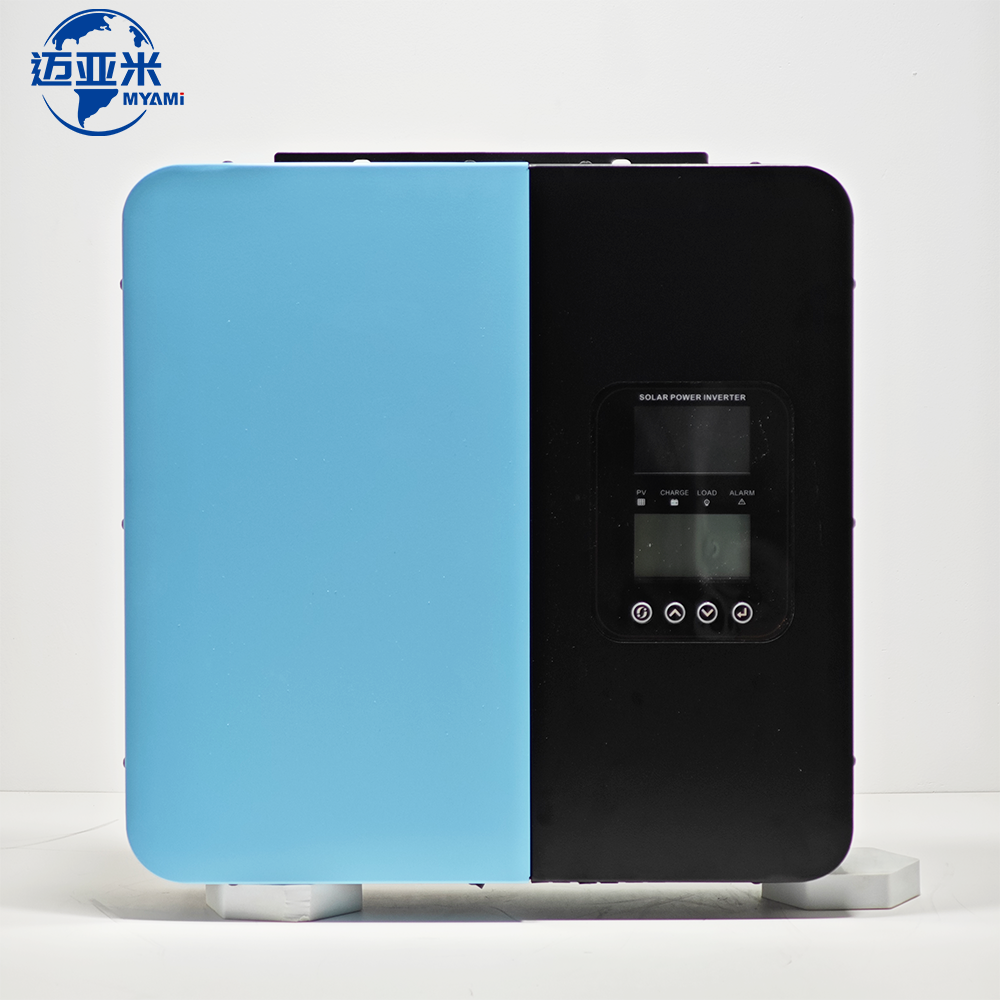 MAYMi 3kw 24v Hybrid Solar Inverter 12 Volt 48V 60V 72V 96V 3000W 3kva Off-grid Solar Power Inverter LCD Display with 60A MPPT