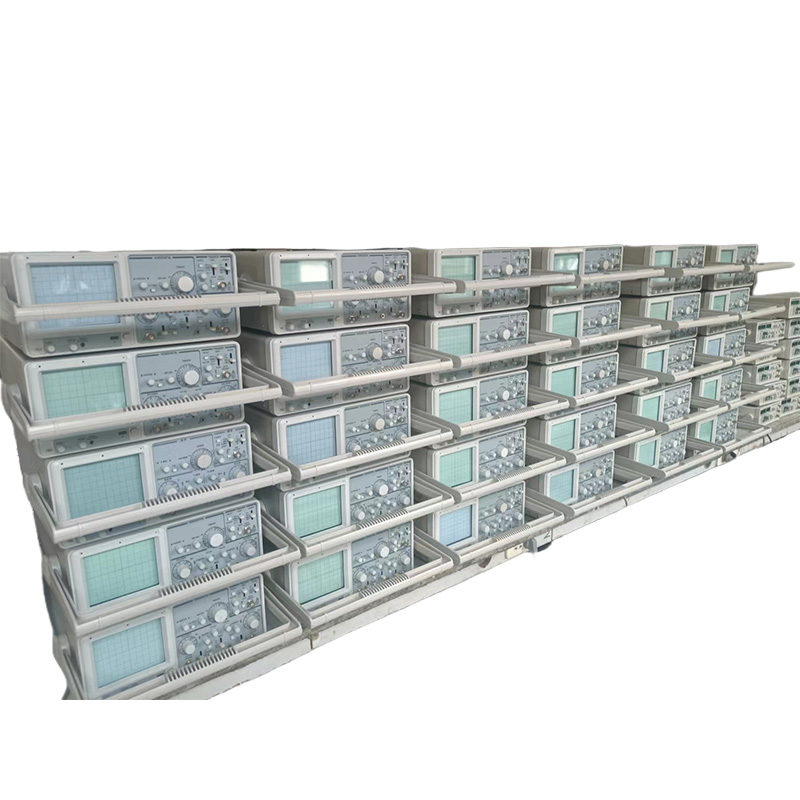 20MHz Bandwidth Analogue Oscilloscope Portable Analog Dual Channel Oscilloscop Lab Teaching Desktop Electronics School Education