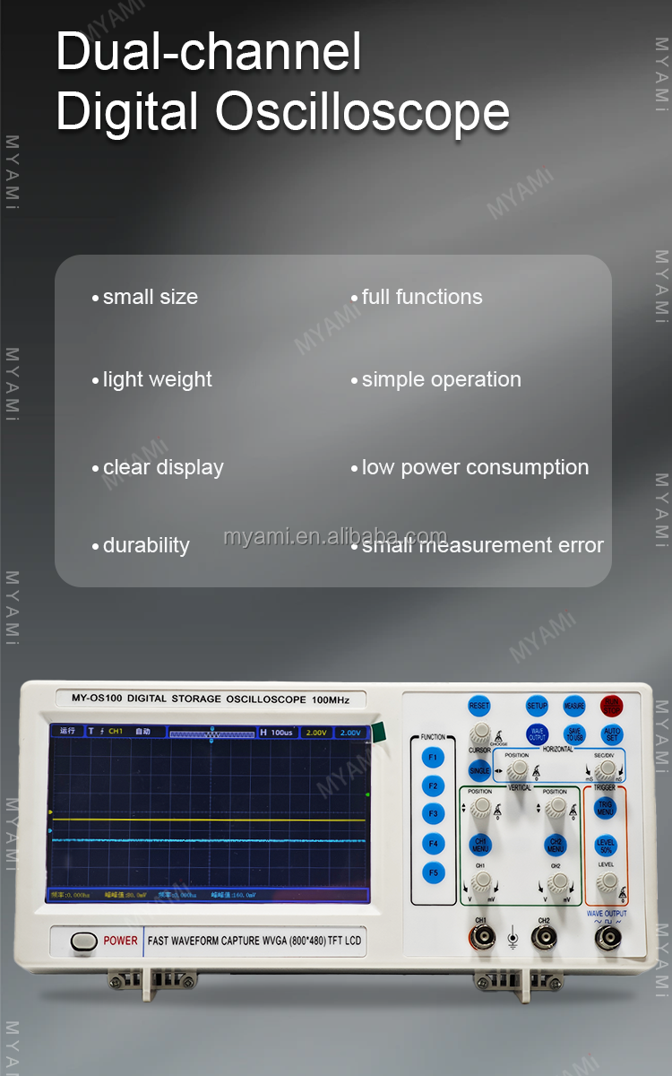Oscilloscope Angle View