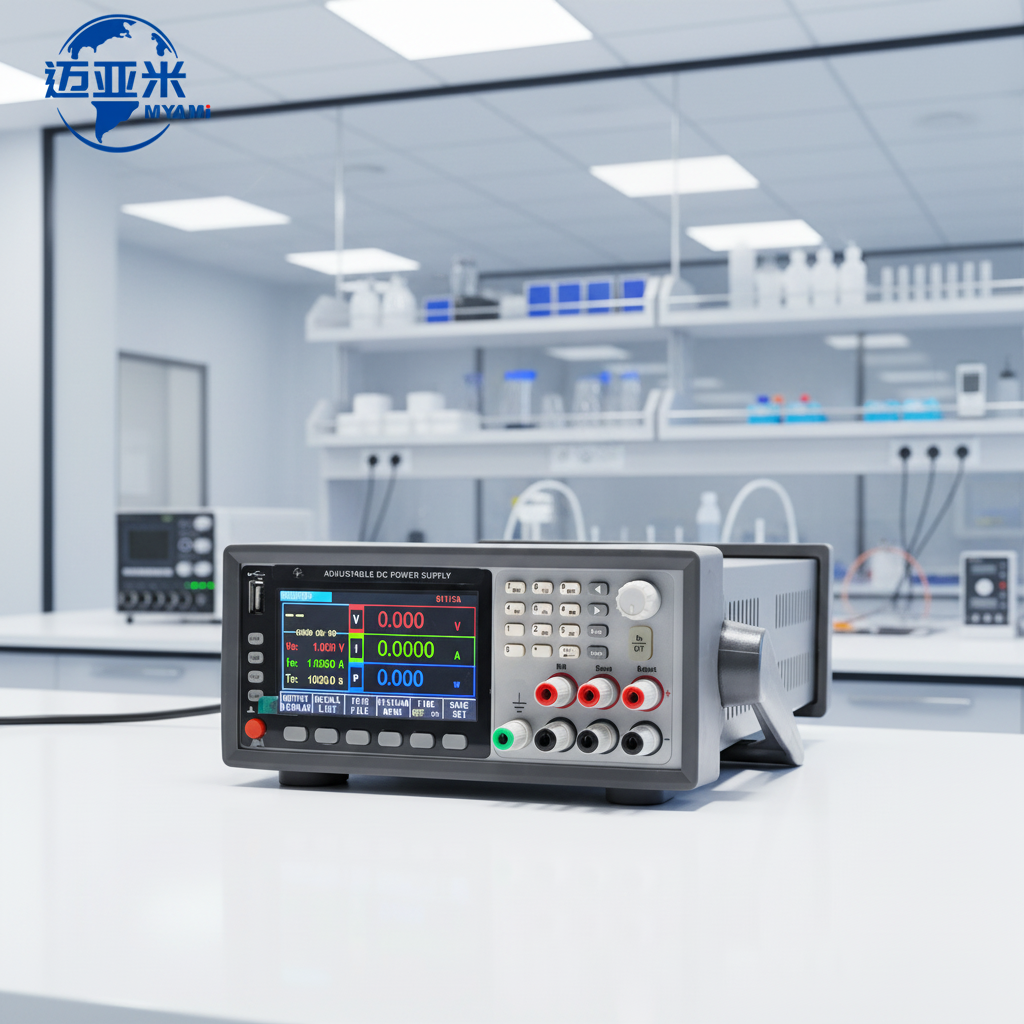 MYAMI Wide Range Programmable Linear DC Power Supply High Voltage 0-120V Adjustable 0-5A 200W Lab Bench Power Supply LCD Display