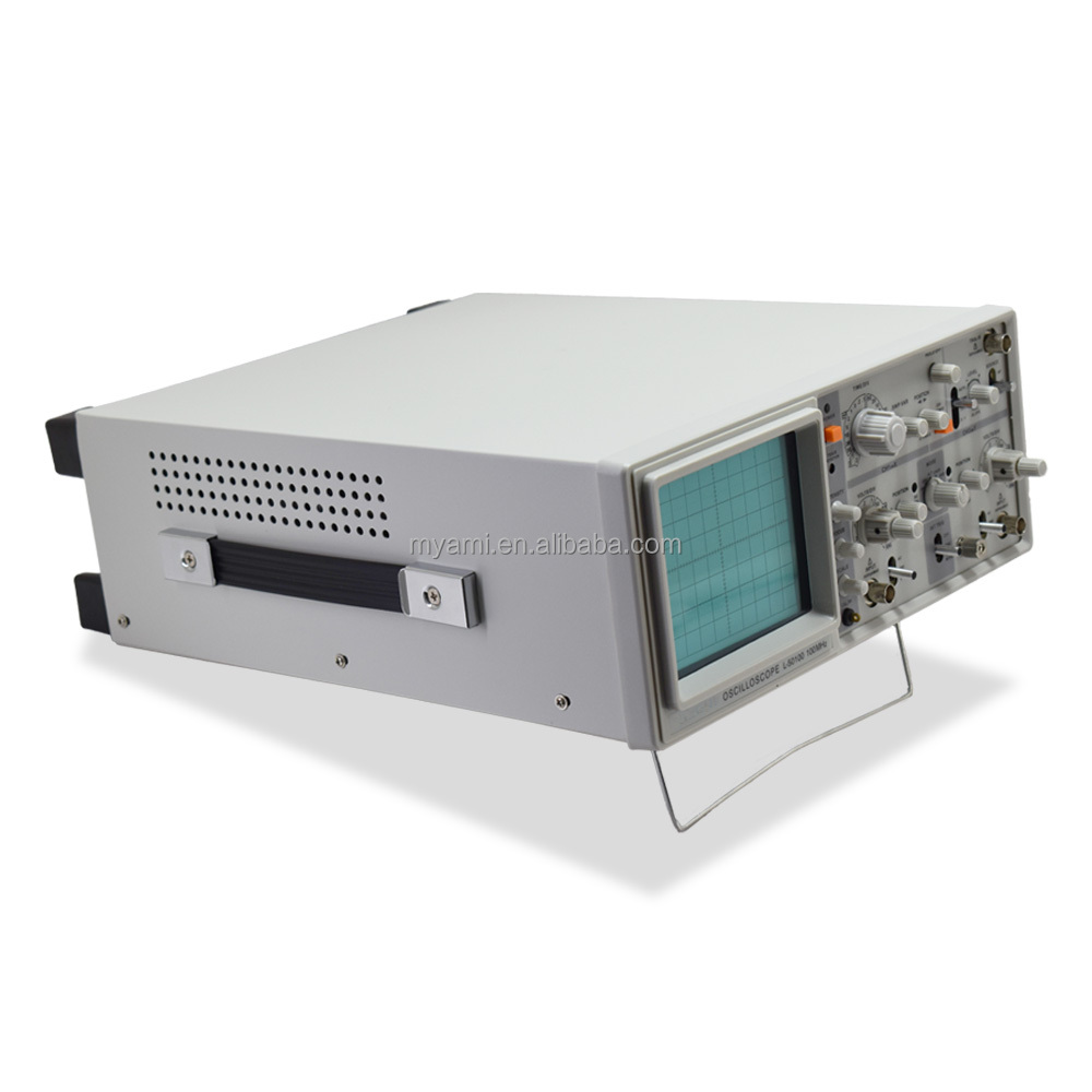 MYAMi 2 Channel Analog Oscilloscope Dual 20MHz to 100MHz Range for Laboratory Testing