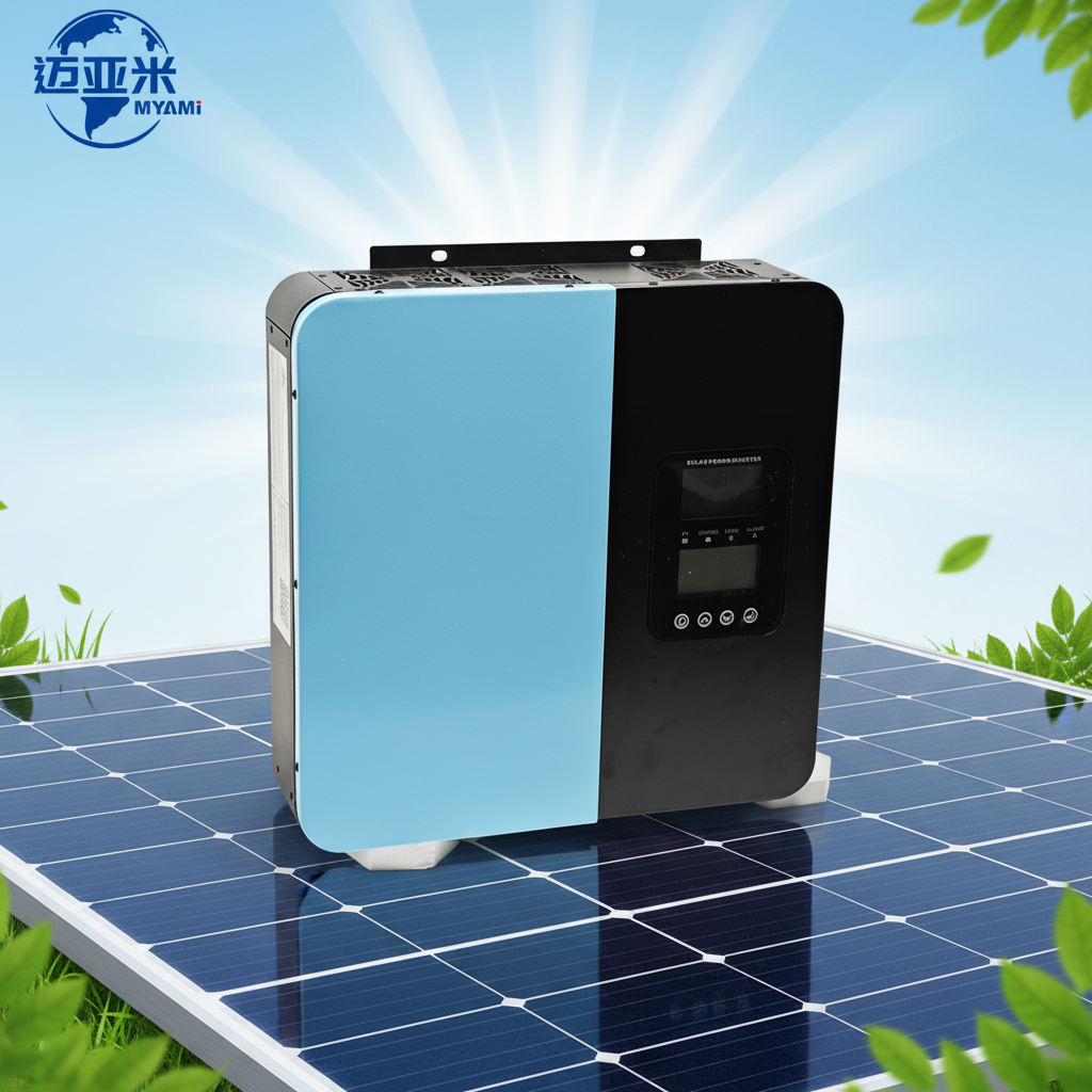 MYAMi 3000W 5000w Pure Sine Wave Hybrid Solar Inverter 24V 48V 60V 72V 96V Dc to AC 110V 220V with 60A MPPT All-in-one Inverter