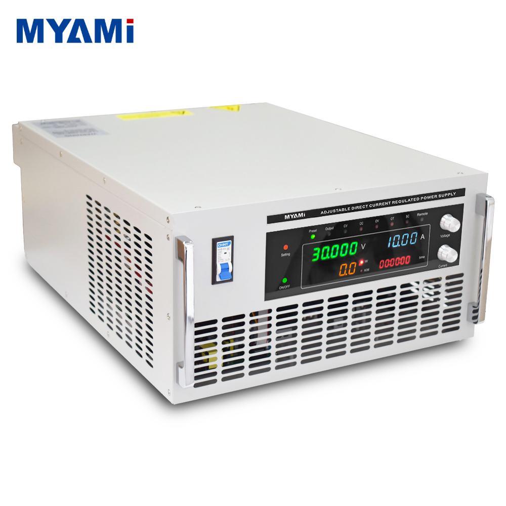 MYAMi 6V 10V 15V 20V 450A 500A 600A 700A 800A High Current High Power Rack Mounted DC Power Supply Adjustable 5 Digital Display