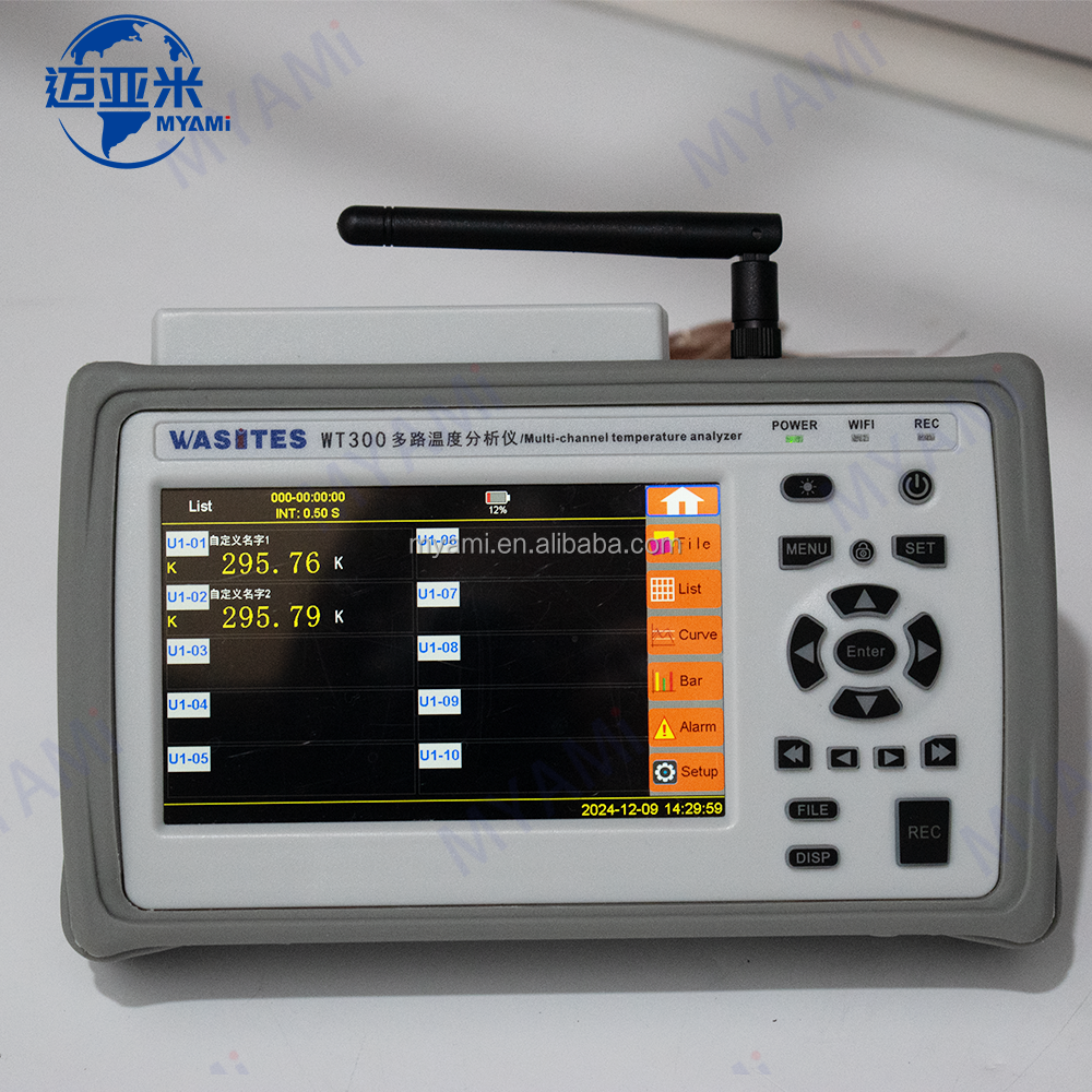 Digital Multi Channel Temperature Data Logger 10 Channels Max 40 Channels High Resolution Wifi Contact Temperature Measurement