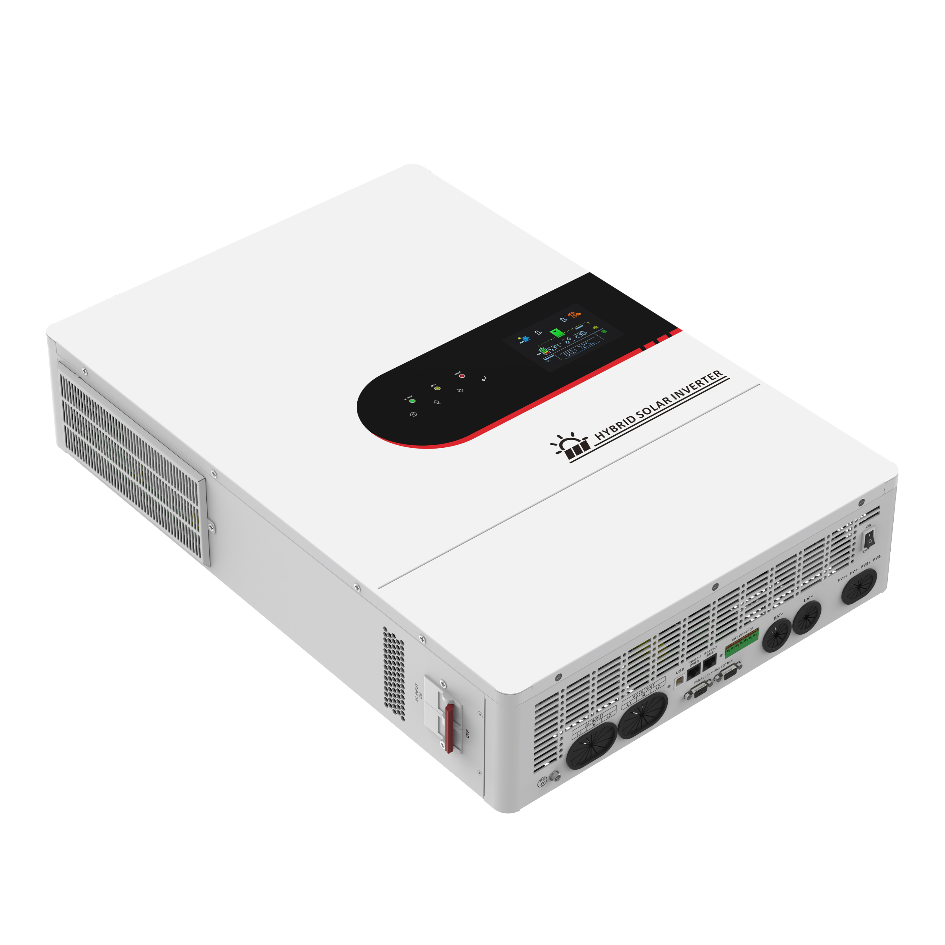 MYAMi Split Phase High-Frequency Solar Inverter 10KW Pure Sine Wave Dual MPPT Hybrid Inverter for Lead Acid /lithium Battery
