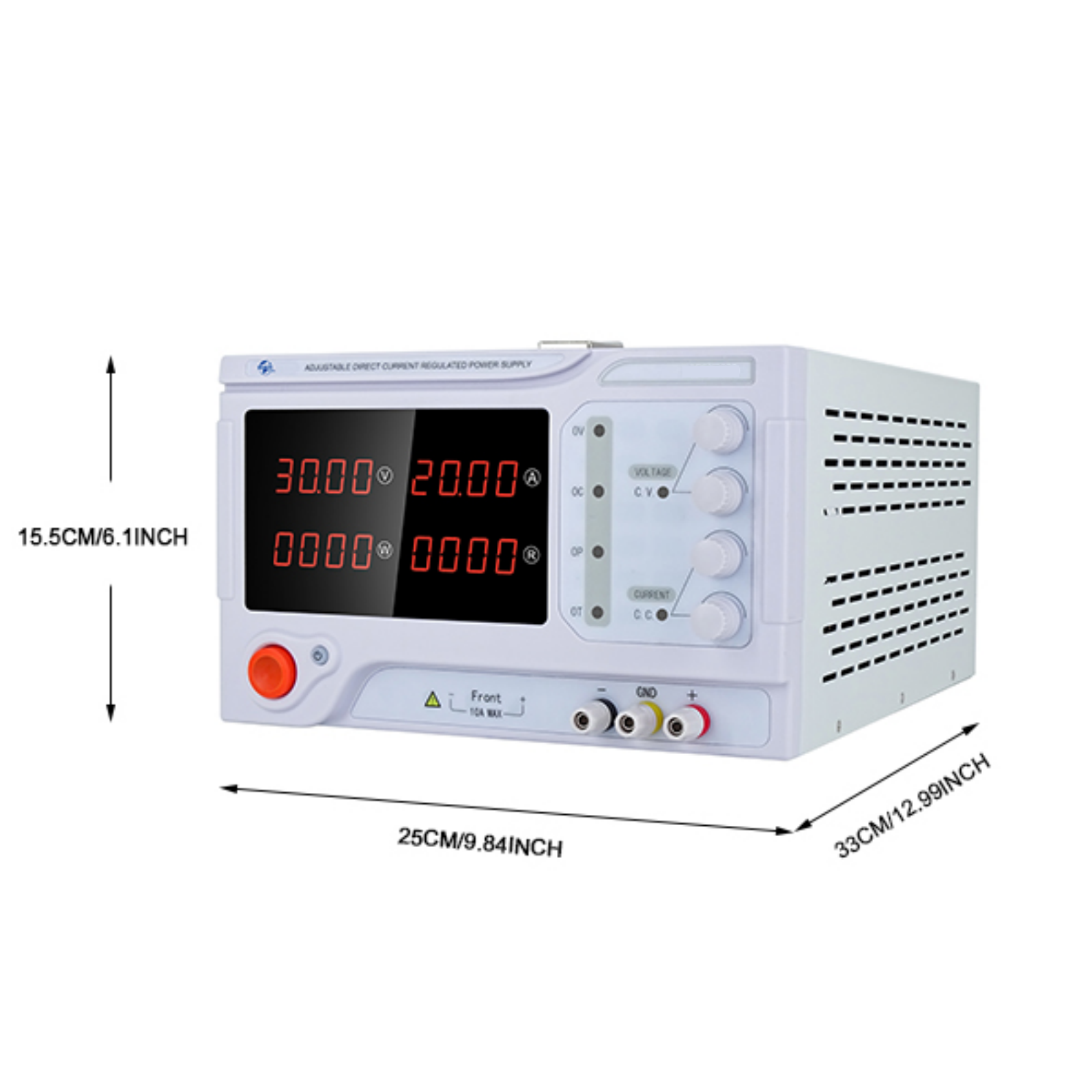 MYAMi MY-K3060 1800W 30V 60A Digital Display Bench Laboratory DC Regulated Power Supply Adjustable 30V 30A 20A 10A for Testing