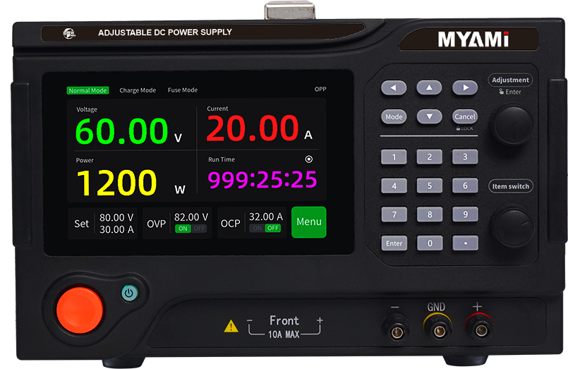 MYAMi 6000W 4500W 3000W 2400W 1800W 1500W 900W 600W 30V 20A 30A 60A 80A 100A 150A 200A Programmable Bench DC Power Supply