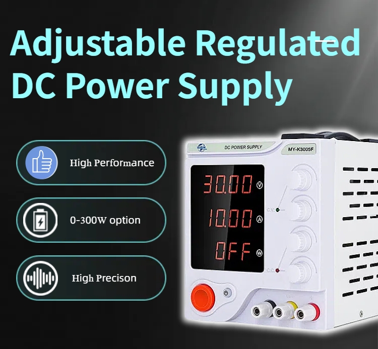 MYAMi 15v 2a Regulated Power Supply Adjustable 10v 12v Adjustable Bench Led Display Digital Power Supply for Mobile Repair