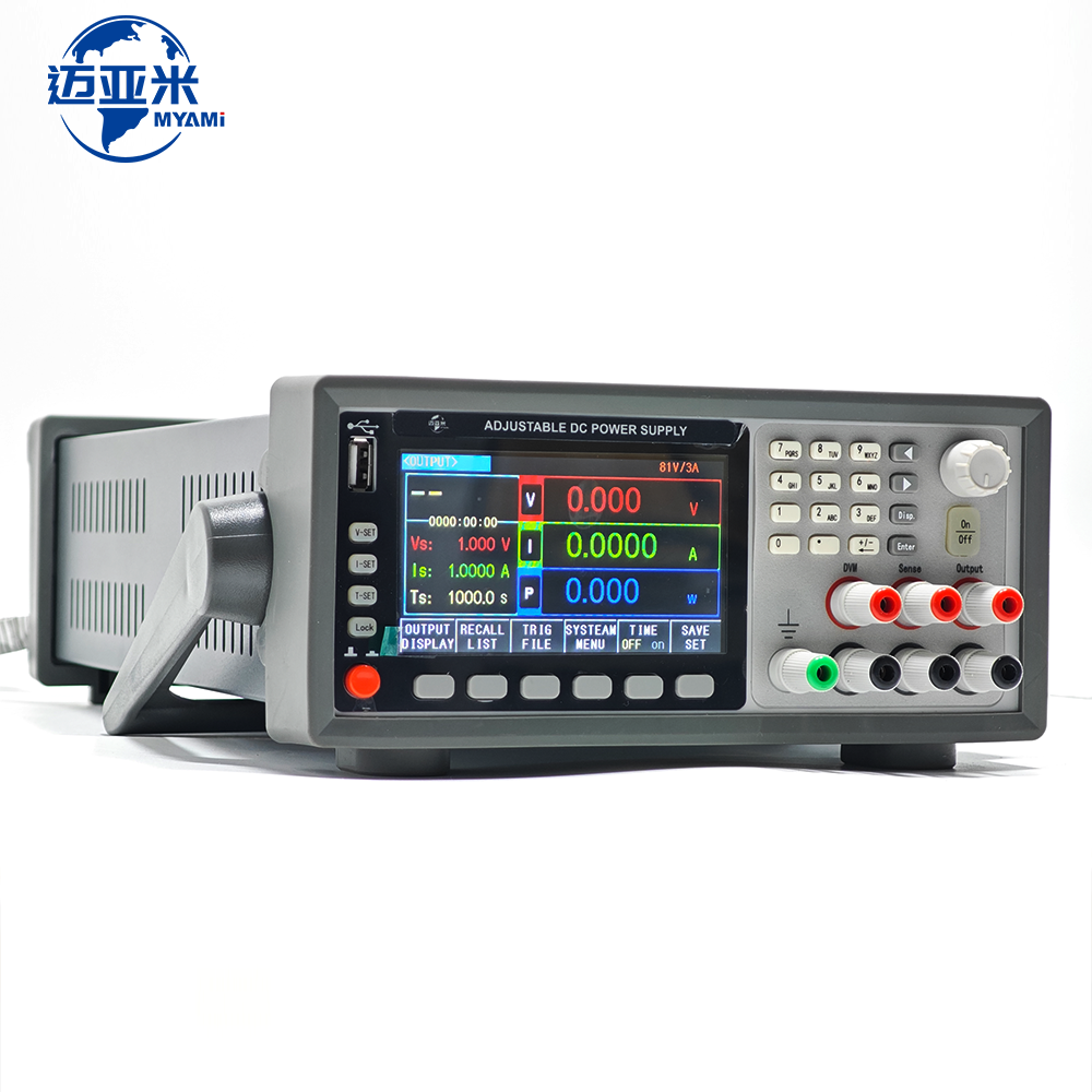 MYAMi MY-L873DTK Linear DC Power Supply Bench Programmable Adjustable Dual Range 36V/6A/216W 81V/3A/243W LCD Lab DC Power Source