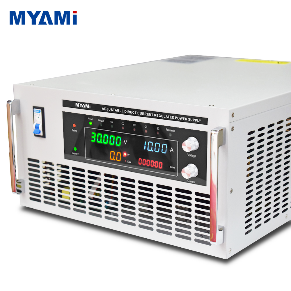 MYAMi 6V 10V 15V 20V 450A 500A 600A 700A 800A High Current High Power Rack Mounted DC Power Supply Adjustable 5 Digital Display