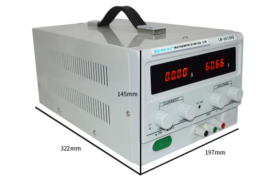 LW-1205KD Adjustable 120V 5A 600W Single Output Desktop DC Power Supply Variable Switching Power Supply 24V for LED Lights