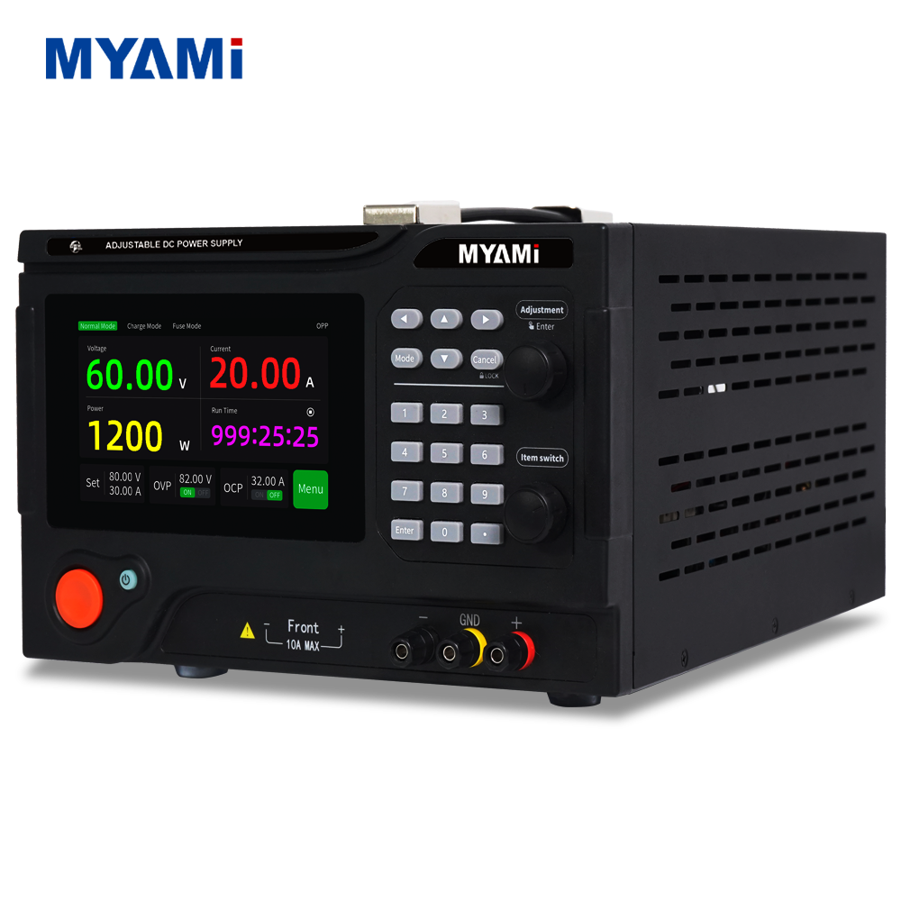 MYAMi 6000W 4500W 3000W 2400W 1800W 1500W 900W 600W 30V 20A 30A 60A 80A 100A 150A 200A Programmable Bench DC Power Supply