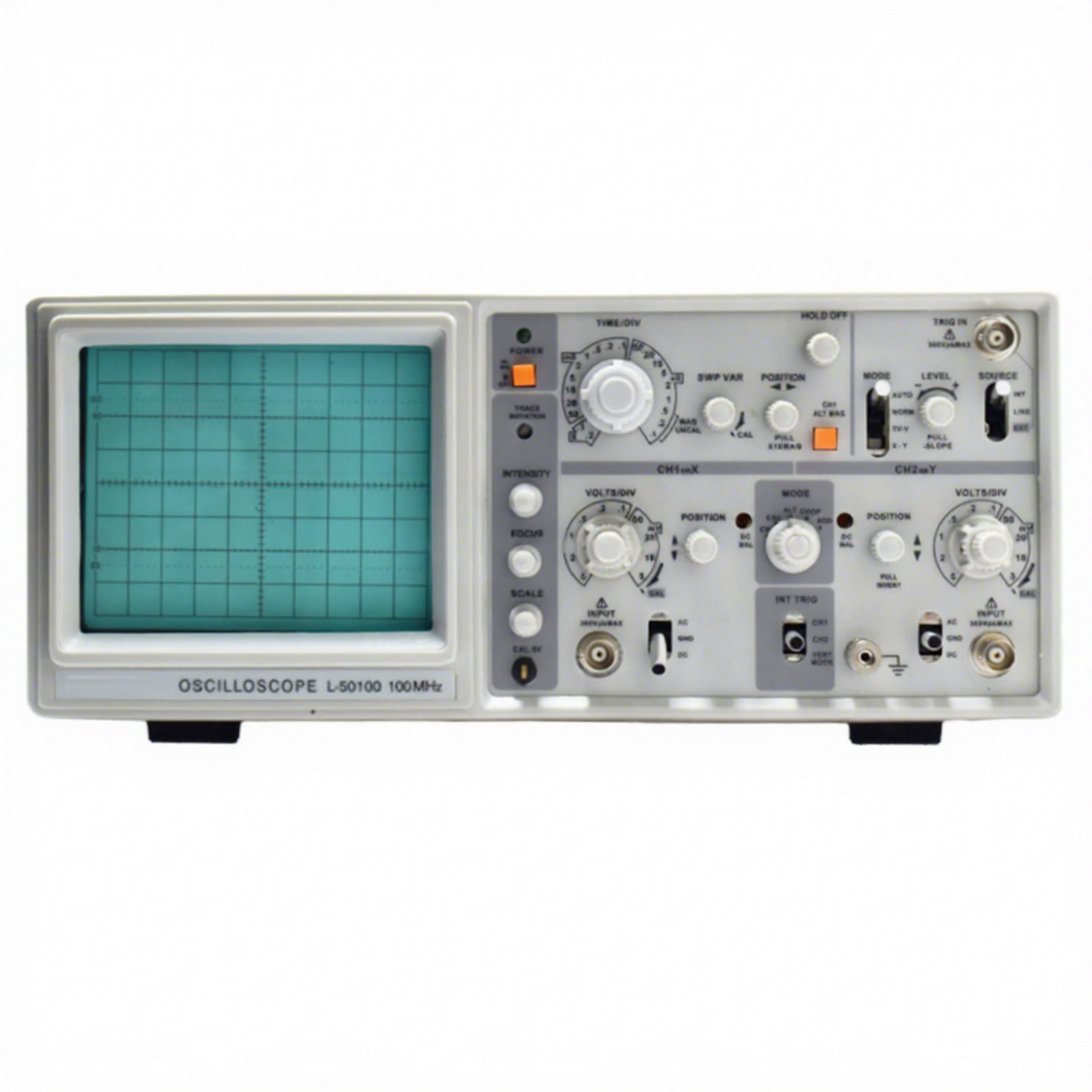 MYAMI 2 Channel Analog Oscilloscope 20MHZ Dual Channel Lab Teaching Desktop Electronics School Education