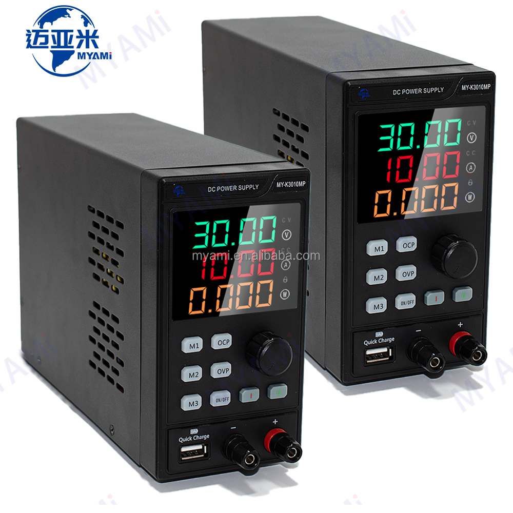 MYAMI MY-K3010MP 300watt 0-30V 0-10A 24V 1A Programmable Bench DC Power Supply Adjustable Short Killer Single for Phone Repair