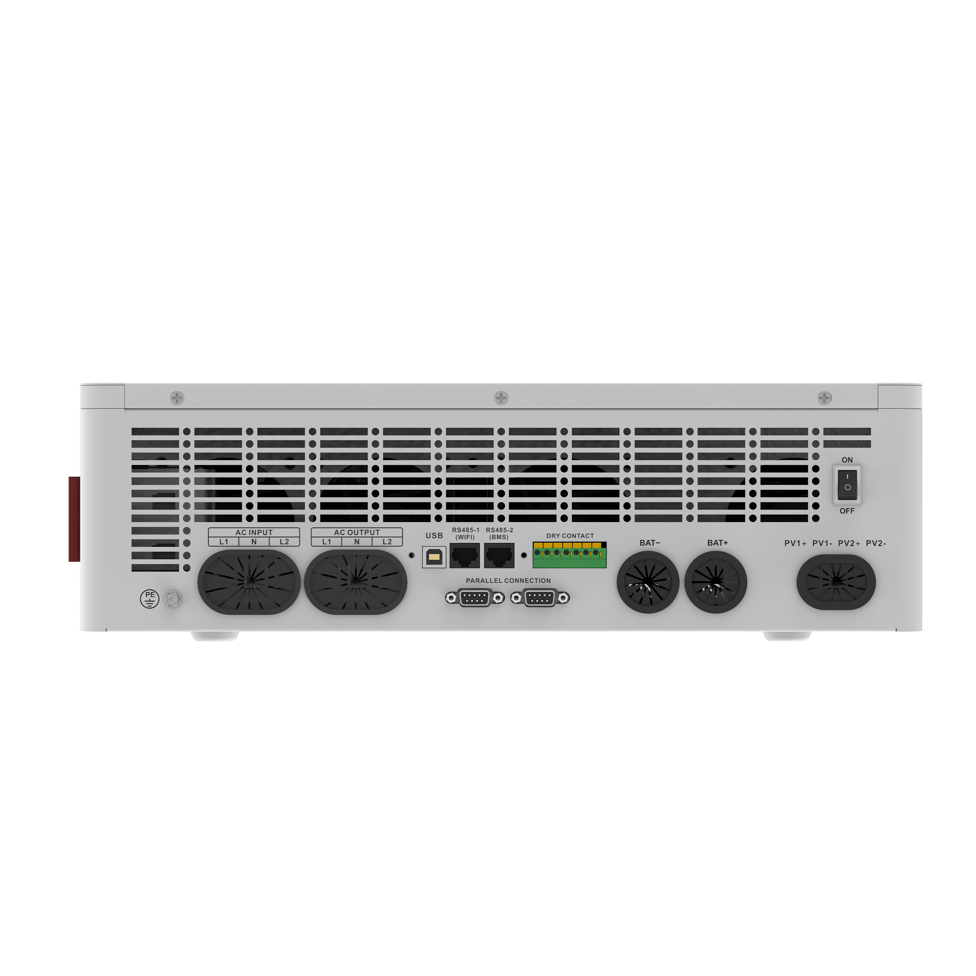 MYAMi Split Phase High-Frequency Solar Inverter 10KW Pure Sine Wave Dual MPPT Hybrid Inverter for Lead Acid /lithium Battery