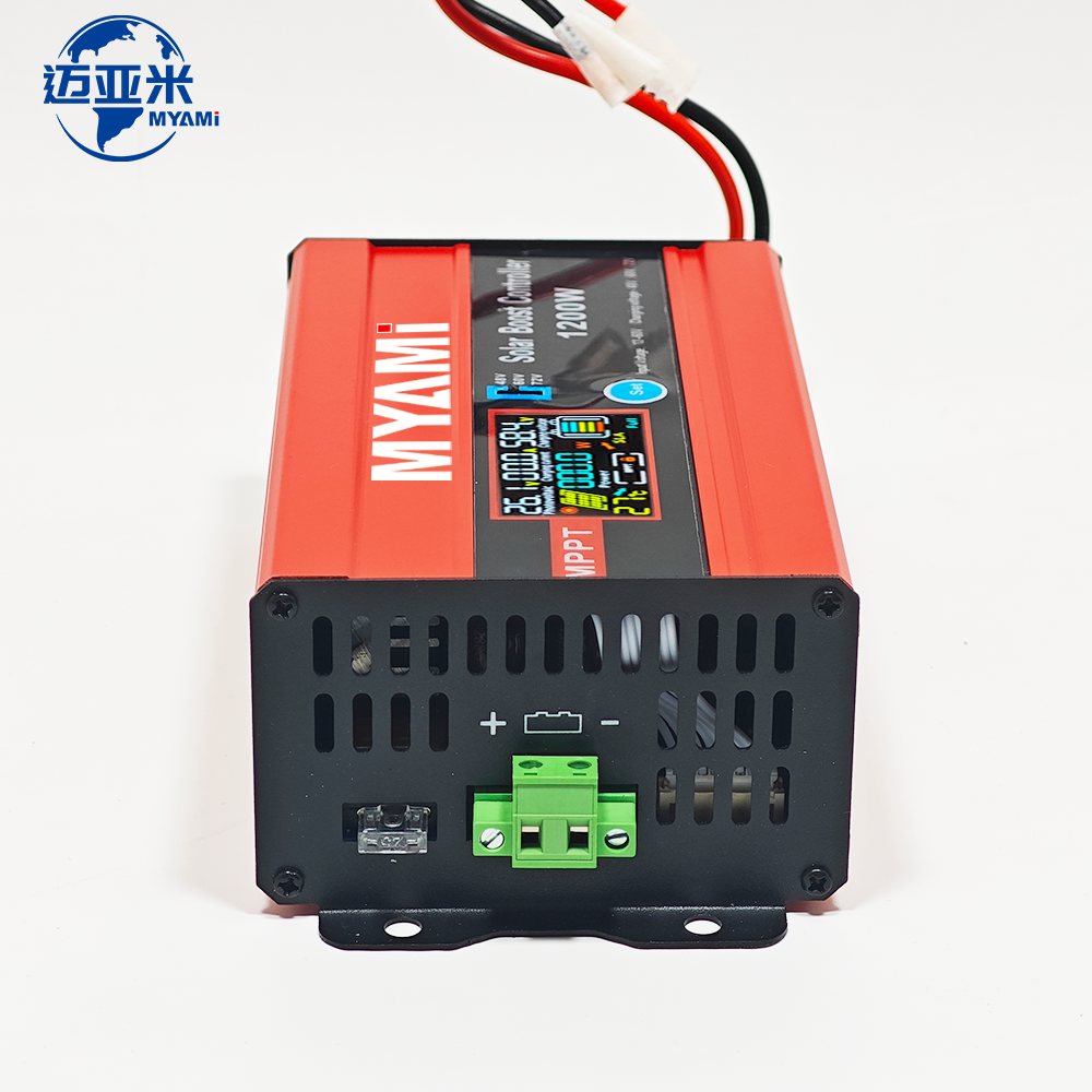 MYAMi Real Mppt Solar Charge Controller 1200w 30a Input Battery Charger Solar Voltage Regulator for 48v/60v/72v LiFePo4 Battery