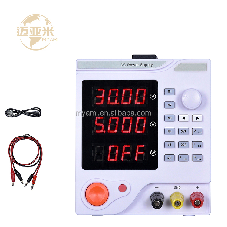 MYAMi MY-L3005P Linear Dc Power Supply 30V 5A Adjustable Bench Industrial Lab Power Supply Short Killer for Phone Repair