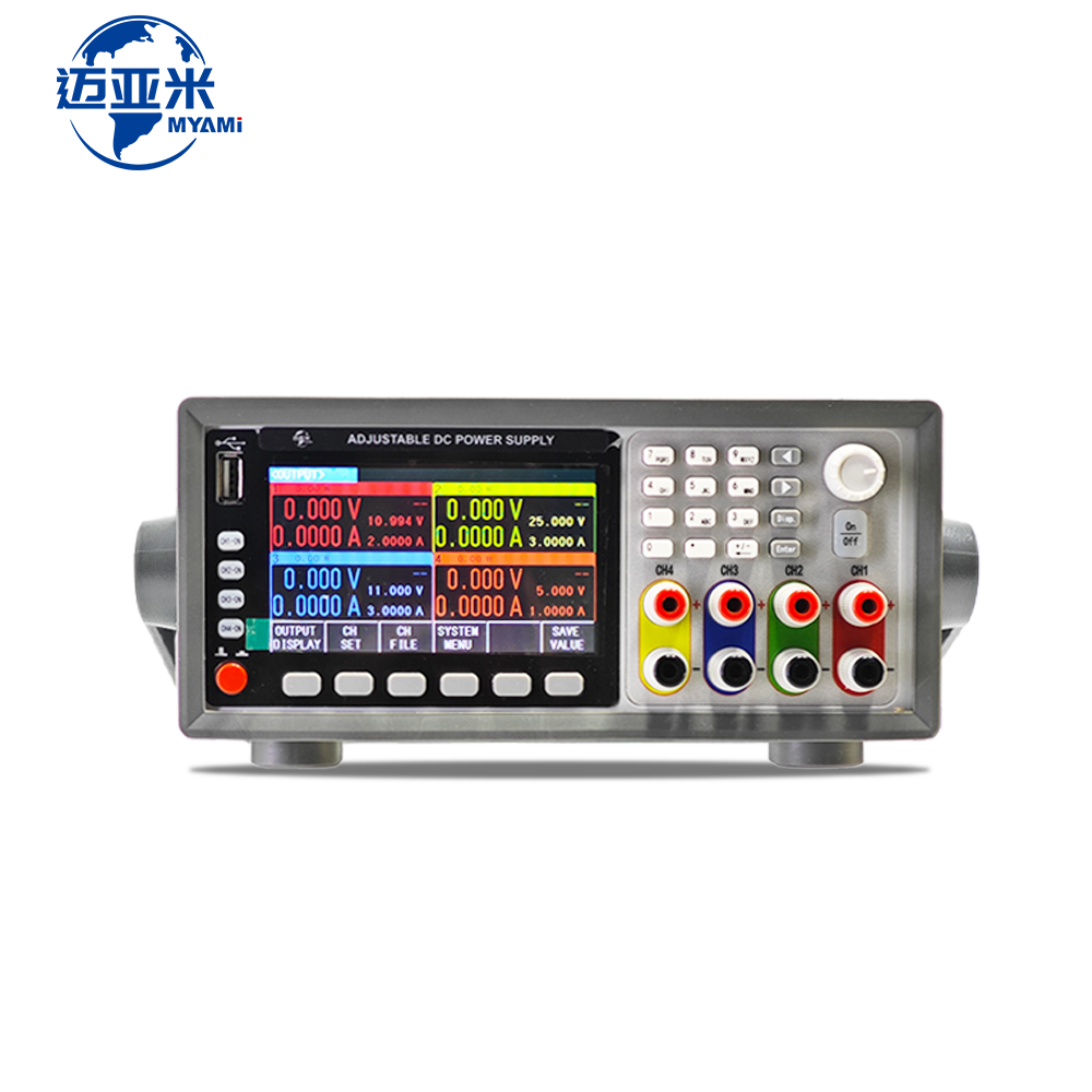MYAMi Multi-channel Programmable Linear DC Power Supply Adjustable 30V3A*2 6V5A*1 Triple Channel Laboratory DC Power Supply