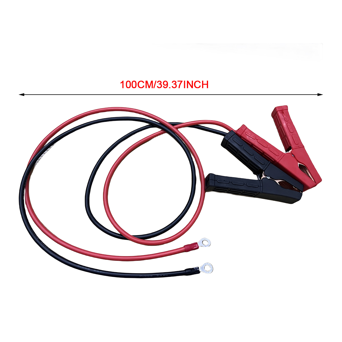 MYAMI 6mm to Crocodile Clip Battery Wire 30A DC Power Test Lead