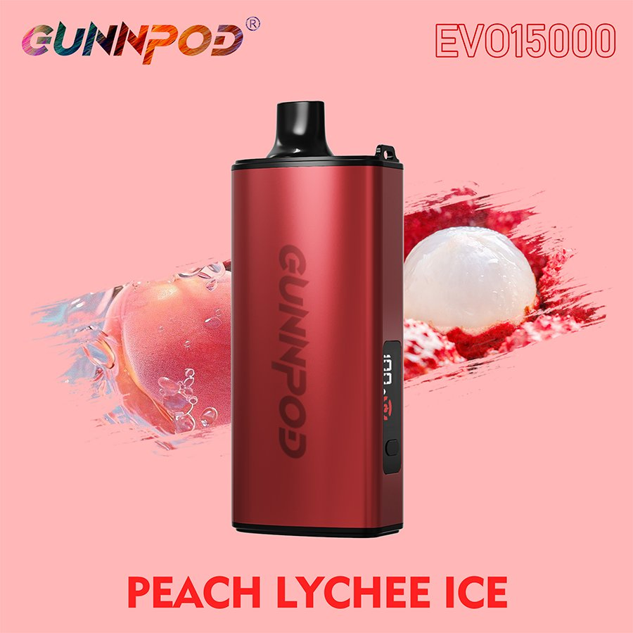 Cheap Price Wholesale Gunnpod Evo 15000 Puffs Vaping Mode Switch Pod Kit 2500mAh Long-Lasting Battery Life Disposable Vape with Smart Screen