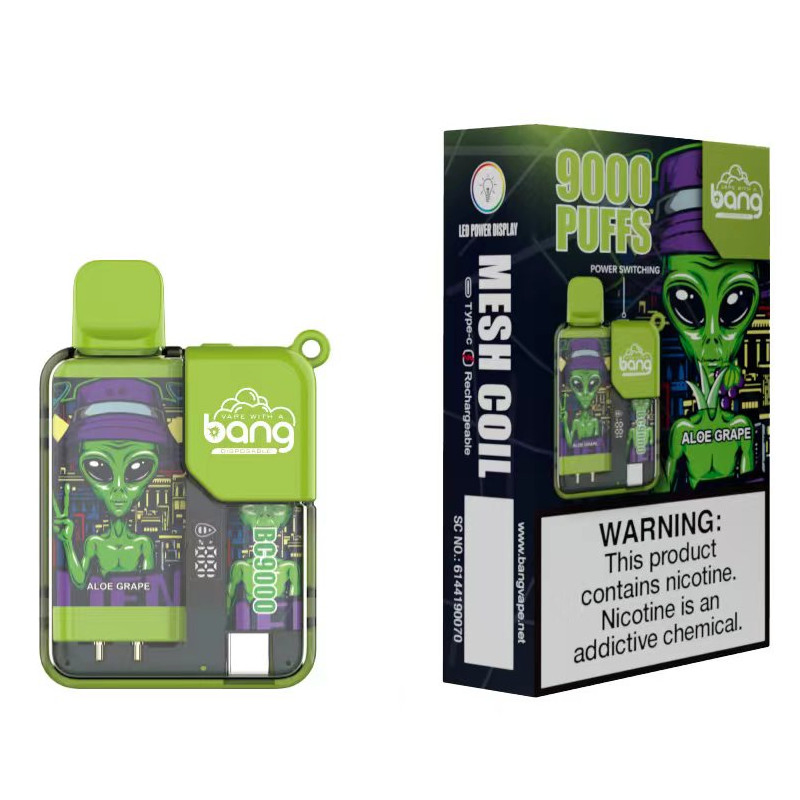 Factory Direct Sales Miou Bang Box 9000 Puffs Wholesale Disposable Electronic Cigarettes Vapes High Capacity Disposable Vape Atomizer