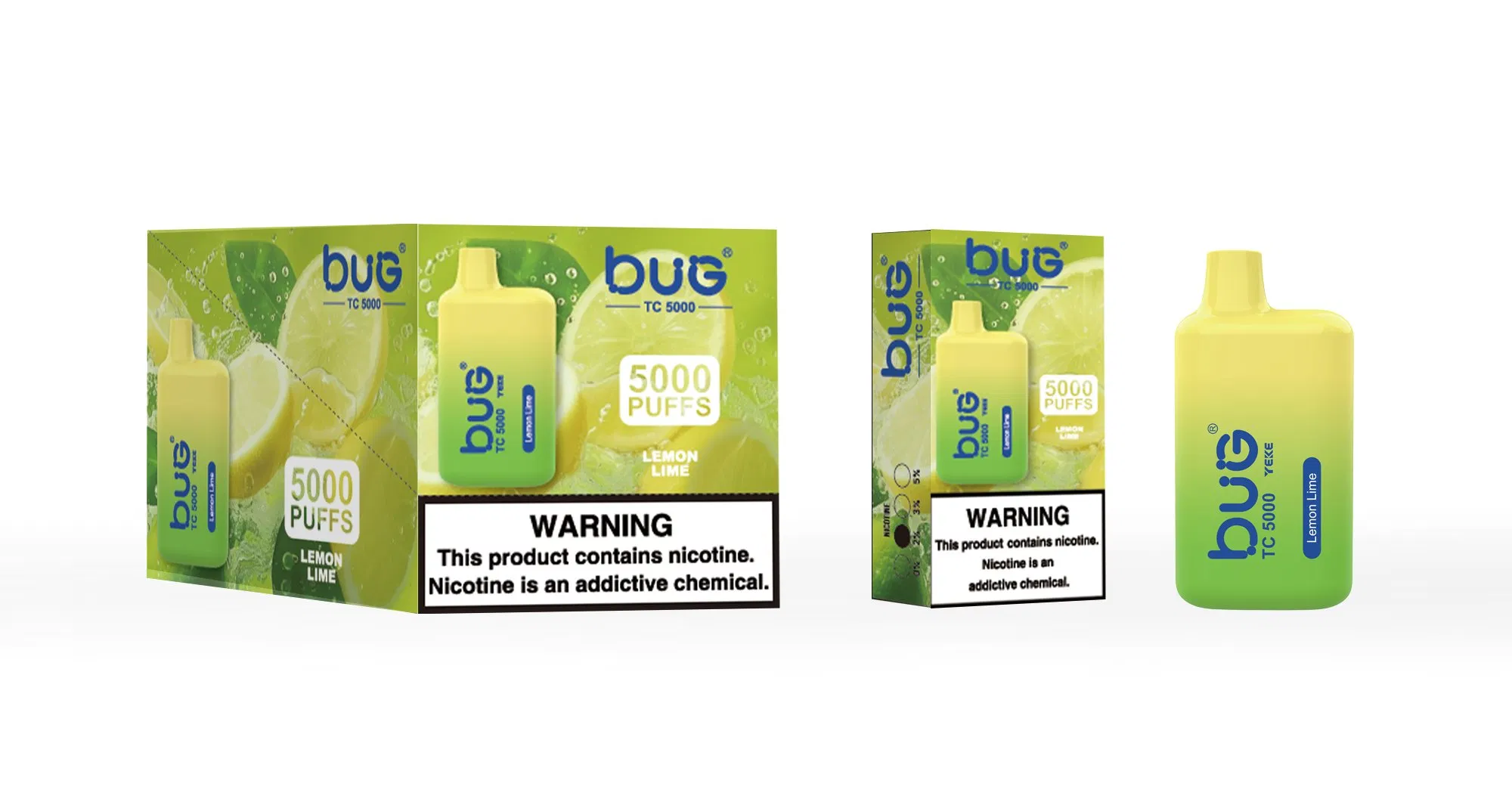 Premium Bug Bc 5000 Puff Disposable Vaping Device for Wholesale